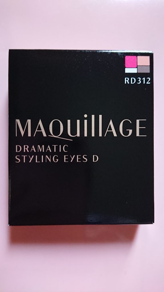 マキアージュのアイシャドウパレット外箱