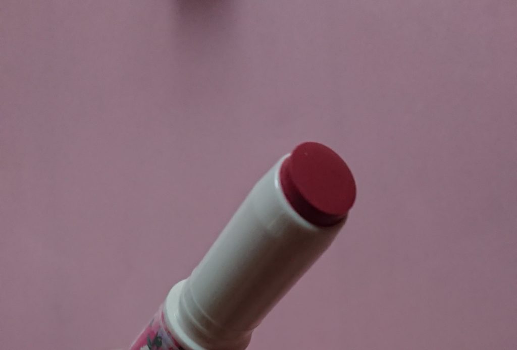 キャンメイクのステイオンバームルージュ（メロウブロッサム）