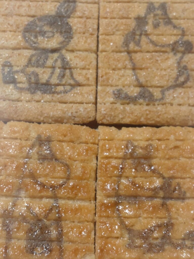ムーミンのシュガーバターサンド