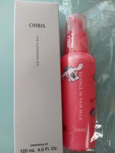 オルビスのクレンジングオイルとエッセンスインヘアミルク