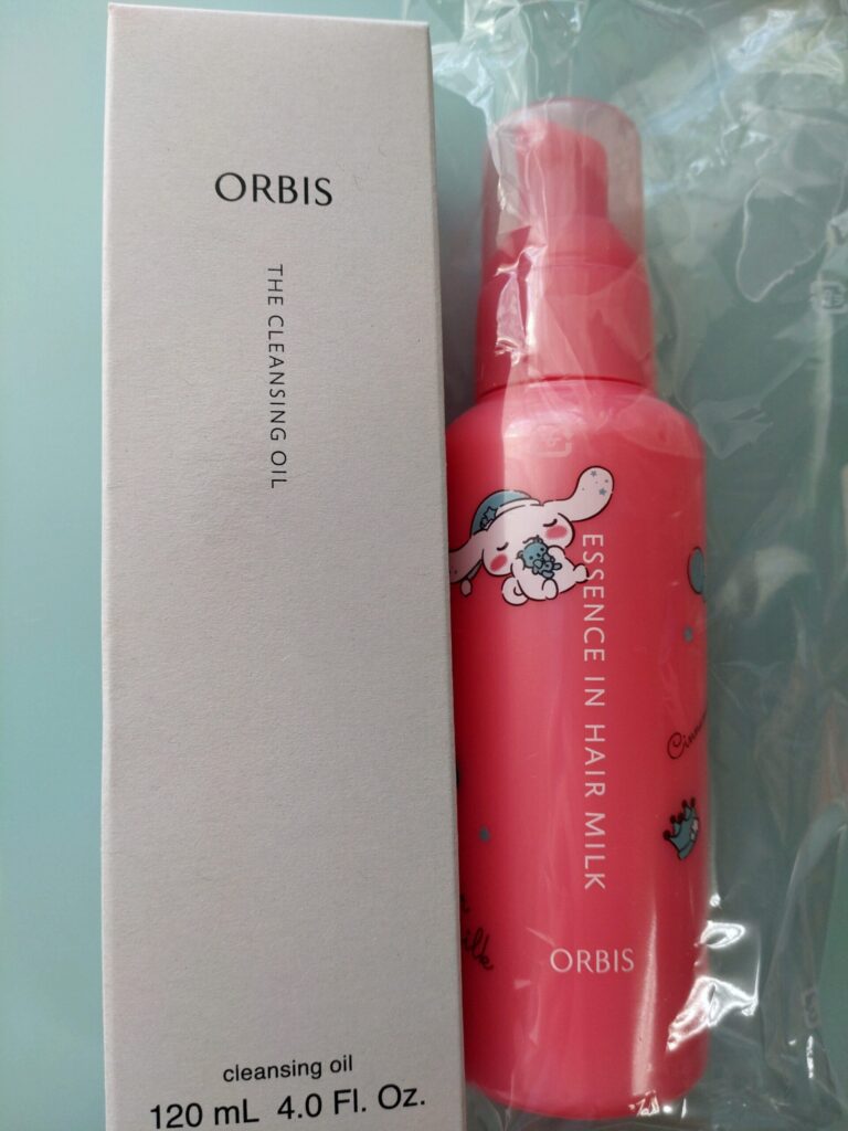 オルビスのクレンジングオイルとエッセンスインヘアミルク