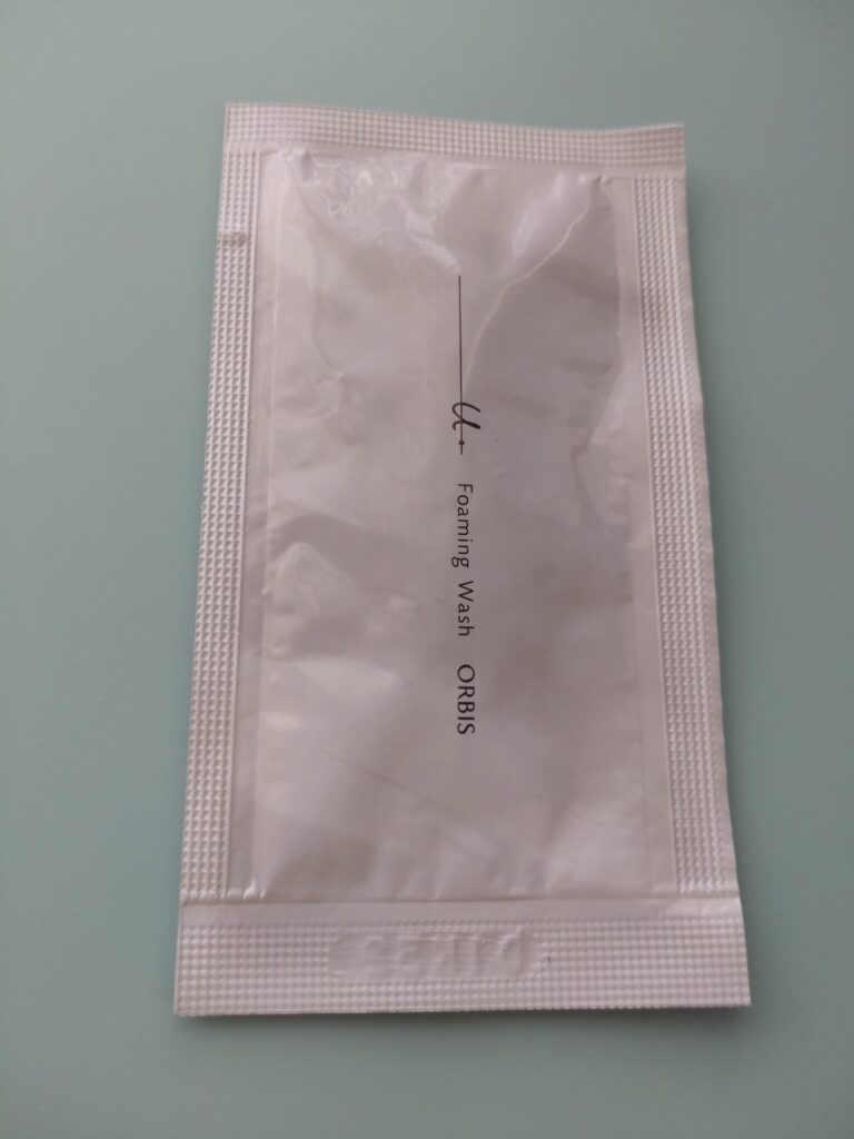 オルビスの洗顔フォームのサンプル